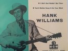 HANK WILLIAMS - HONKY TONKIN' - RARE UK 1957 45 MGM EP
