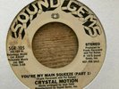 NORTHERN SOUL crystal  motion 'you're my main squeeze' US orig promo
