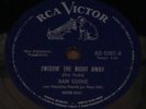 SAM COOKE 1962 “Twistin´The Night Away/One more time” 10” 78 RPM Ex BRAZIL