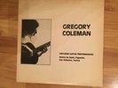 Gregory Coleman Classical Guitar Bach Paganini  Private Press