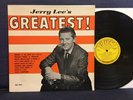 JERRY LEE LEWIS - Jerry Lee's Greatest  - 1961 - Sun Label - Mono