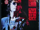 JOHN LENNON (BEATLES) LIVE IN NYC RARE SEALED ORIG'86 CAPITOL PROMO LP w/STICKER