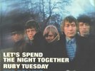 ROLLING STONES--PICTURE SLEEVE + 45---(RUBY TUESDAY)--PS--PIC--SLV