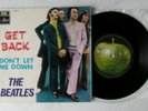 The Beatles très rare single “Get Back” ISRAEL
