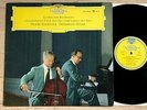 PIERRE FOURNIER cello sonatas BEETHOVEN, GULDA 1stPress 1960s DGG MINT