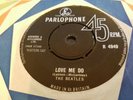 THE BEATLES Love Me Do UK ORIGINAL Parlophone R4983 1st BLACK 1N 1N nr EX