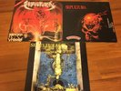 Sepultura Chaos A.D./Morbid Visions/Beneath The Remain LP KOREA