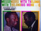 THELONIOUS MONK w/ART BLAKEY ULTRA-RARE ORIG '58 ATLANTIC GREEN LABEL STEREO LP