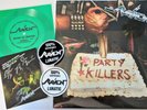 Raven PARTY KILLERS Vinyl LP Record  +DESTROY ALL MONSTERS FLEXI **RARE** New