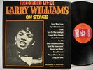 LARRY WILLIAMS On Stage - Recorded Live  LP 1965 Sweden Sonet