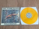 Stone Roses Fools Gold Yellow Vinyl 12 Inch Ian Brown John Squire