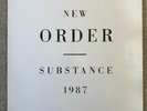 NEW ORDER SUBSTANCE 1987 UK 1ST  PRESS EMBOSSED 2LP + INNERS FACT 200 EX+/EX+
