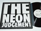 THE NEON JUDGEMENT 1981-1984 LP Scarface Belgium face-7 Electro Vinyl VG+/VG+