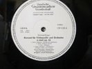 PIERRE FOURNIER ELGAR BLOCH LP DGG WHITE LABEL PROMO 4TH CATOUCHE  SLPM 139 128