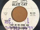 RARE NORTHERN SOUL 45 Sidney Barnes Blue Cat DJ w/ Hairline Crack