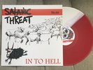 Satanic Threat In To Hell Lp Colored Vinyl  Hells Headbangers Minor Threat Metal