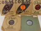 Vintage 78 Records CORAL ABBEY MUSICRAFT Jazz Blues Lawrence Cook, Johnny Moore