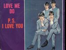 THE BEATLES Love Me Do on Tollie 45 With Picture Sleeve
