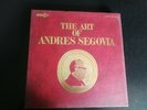 3 LP box The art of Andres Segovia  Japan 