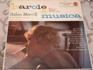 PIERO UMILIANI HELEN MERRILL LP PAROLE E MUSICA DA MODERATO SWING IN TV RCA 1960