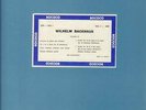 Wilhelm Backhaus Volume III INSERT NEAR MINT Rococo Records Vinyl LP