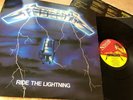 Metallica ?Ride The Lightning Vinyl LP OIS