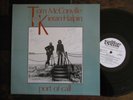 TOM McCONVILLE & KIERAN HALPIN PORT OF CALL RARE FOLK LP 1980 SIGNED EXC