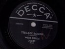 rockabilly 78 rpm Webb Pierce Teenage Boogie Decca 1956 country bopper T. Rex