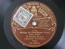 Aristide Bruant Meeting de Protestation Rare 78 Tours Odeon Brun #MP3#