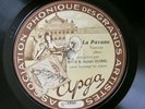 Mr et Mme Raphael Colombel La Pavane Disque 78 Tours APGA