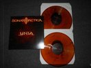 SONATA ARCTICA 2 LP UNIA  FIRST PRESS ORANGE MARBLED VINYL 2007 LIM ED NM