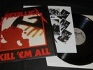 Metallica ?– Kill 'Em All reissue UNIVERSAL Europe 2008 Mint LP vinyl + OIS