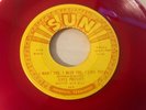 ELVIS PRESLEY SUN 227 Hound Dog / I Want You. RED WAX Sun  '73 MARIANO repro NM