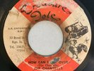 THE CHANTELLS - HOW CAN I GET OVER - TREASURE ISLE ( REGGAE 7 )