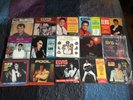 Elvis Presley Lot. 15 45rpm w/ pic sleeves. Rare Bosom Of Abraham & others