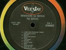INTRODUCING THE BEATLES Vee Jay BLANK BACK Stereo rare Vg +