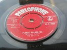 THE BEATLES ORIGINAL 1963 UK 45 PLEASE PLEASE ME  RED LABEL  PARLOPHONE LABEL