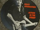 # B. Springsteen ACTION IN THE STREET Live 1977 Pictur Disc ( EX+)  LP-R00473