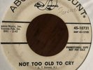 Northern Soul THE TRENDS ‘Not To Old To Cry’ Rare 45rpm ABC Paramount