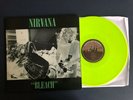 Nirvana ?– Bleach LP Vinyl EX/EX Yellow Marbled