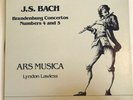 Rare Lyndon Lawless J S Bach Brandenburg Concertos 4 5 Timegate Ars Musica Promo
