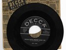 ROY HALL-DECCA 29697 RARE ROCKABILLY 45 RPM WHOLE LOTTA SHAKIN' GOIN' ON VG