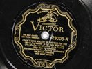 Bix Beiderbecke and His Orchestra VICTOR 23008 V PRE WAR JAZZ 78