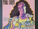 PINK FLOYD- POP & BLUES FESTIVAL - LIVE LP GERMANY  VERY RARE   1969