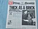 Jethro Tull Thick as a Brick 1972  Vinyl LP Newspaper Folded Sleeve CHR 1003