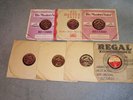 7 x GLENN MILLER 78 RPMS KALAMAZOO, MOONLIGHT SERENADE, ETC FREE UK P&P