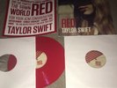 Taylor Swift Red 2 LP PROMO COLORED VINYL  2012 with OUTER WRAP SLEEVE