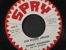 JOHNNY WOODSON: Don't Say Goodbye / One Record Longer 45 Vocal Groups