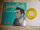 Johnny Cash 45 rpm EP SUN 116 original with cover  'Home of the Blues'