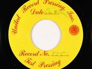 70s Soul 45 - Tony Troutman - What's The Use - United - VG++ rare test press